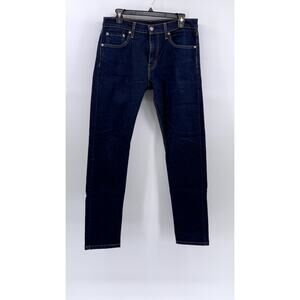 LEVI'S Men's 512 Indigo Denim Slim Tapered Regular-Fit Five-Pocket Jean SZ 32x32